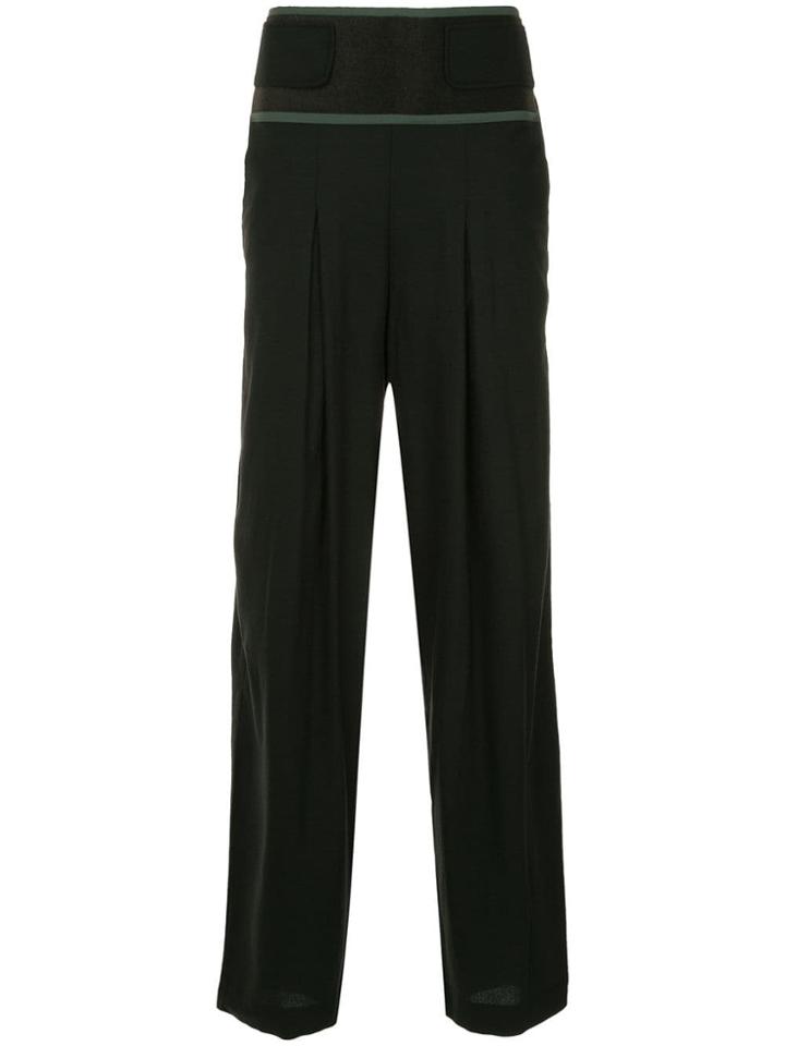 Kiko Kostadinov Wide-leg Trousers - Black