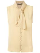 Talie Nk Silk Shirt, Women's, Size: 36, Yellow/orange, Silk