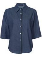 Harvey Faircloth Chambray Shirt - Blue