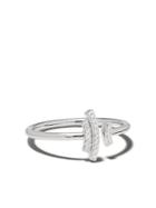 Astley Clarke 14kt White Gold Mini Icon Scala Diamond Open Ring