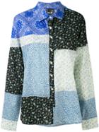 Pam Perks And Mini - Piece By Piece Shirt - Women - Cotton - Xs, Blue, Cotton