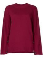 Ports 1961 Button Fastening Jumper - Red