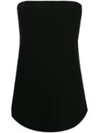 Theory - Strapless Blouse - Women - Nylon/polyester/polyurethane/viscose - S, Black, Nylon/polyester/polyurethane/viscose