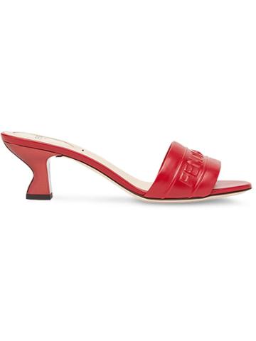 Fendi Sabot - Red