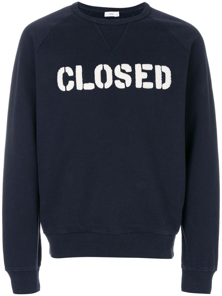 Closed Logo Sweatshirt - Blue
