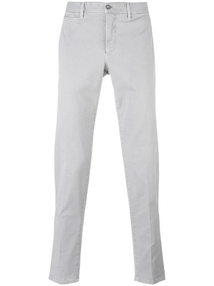 Pt01 Classic Chinos, Men's, Size: 52, Grey, Cotton/spandex/elastane