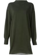 Isabel Marant Étoile 'bruce' Sweatshirt Dress, Women's, Size: 42, Green, Cotton/polyester