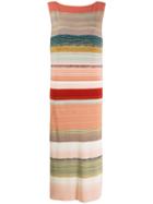 Missoni Sleeveless Striped Dress - Pink
