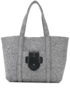 Tila March Simple Felt Tote - Grey