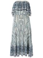 Cecilia Prado - Knit Midi Dress - Women - Acrylic/lurex/viscose - P, Blue, Acrylic/lurex/viscose