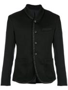 À La Garçonne Panelled Blazer - Black