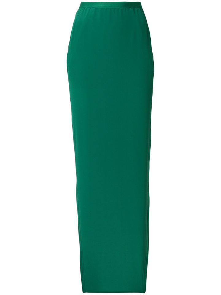 Rick Owens Fitted Skirt - Green