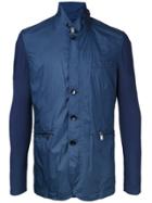 Kent & Curwen Contrast Sleeve Jacket - Blue