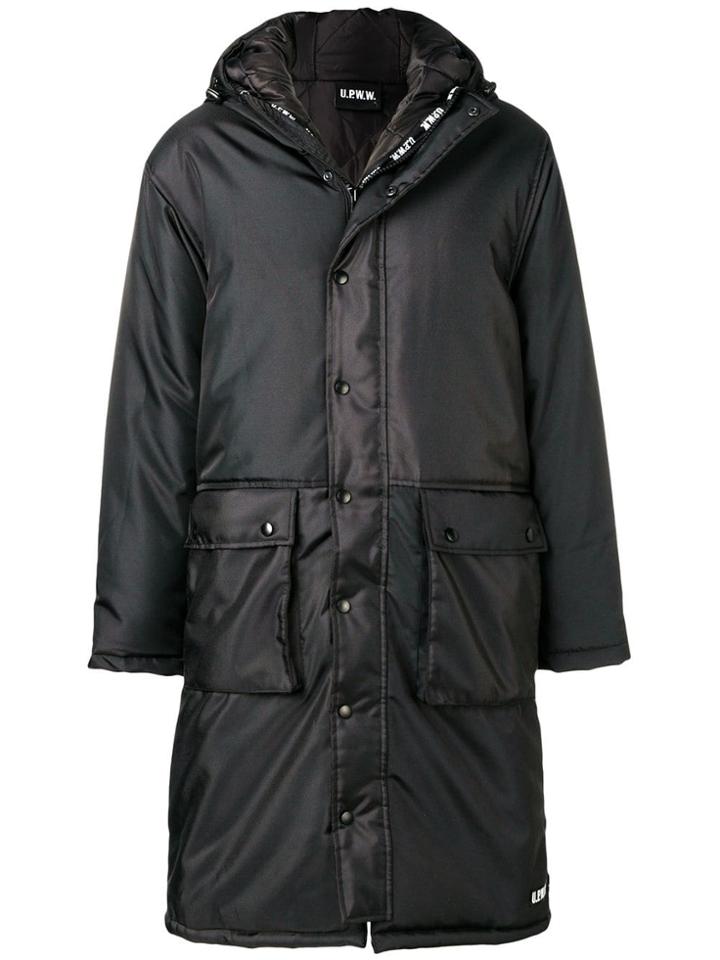 Upww Hooded Coat - Black