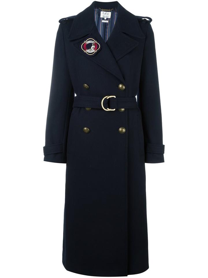 Tommy Hilfiger Tommy X Gigi Hadid Double Breasted Belted Coat