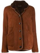 Ymc Buttoned Front Jacket - Brown