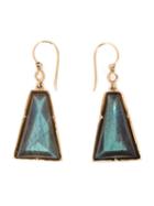 Irene Neuwirth 18kt Rose Gold Labradorite Drop Earrings