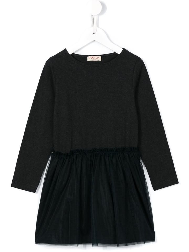 Amelia Milano 'moon' Dress, Girl's, Size: 6 Yrs, Black