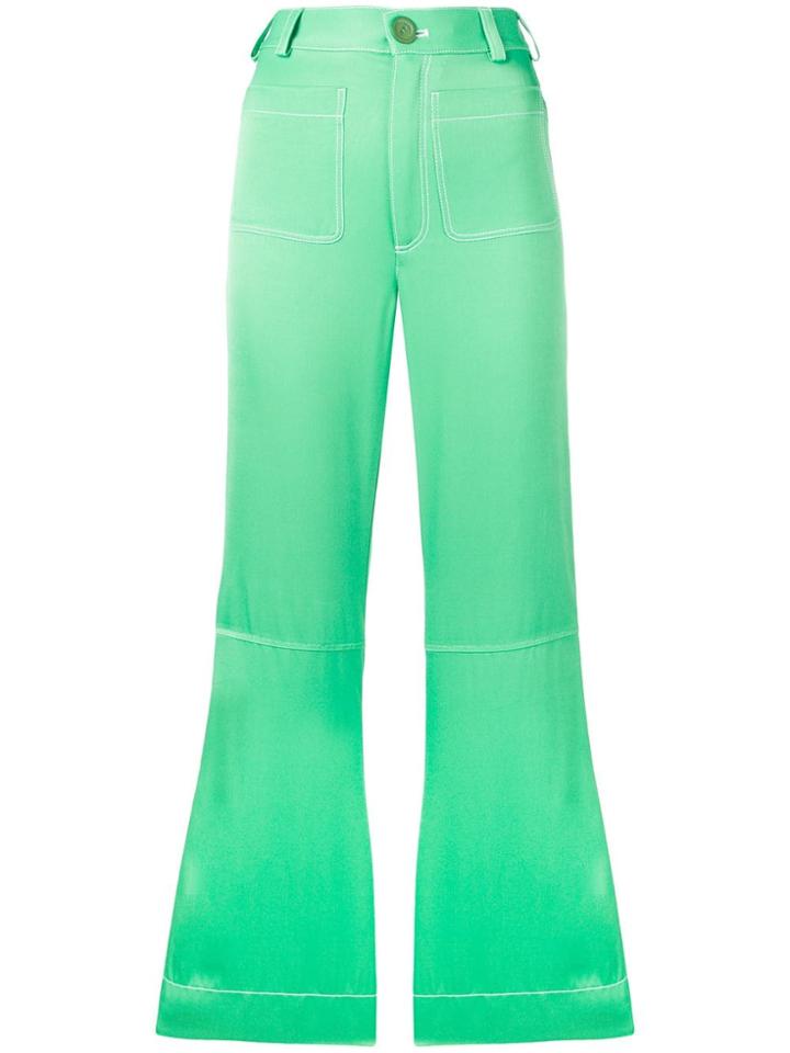 See By Chloé Flared Trousers - Green