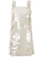 Drome Paillette-embellished Dress - White