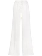 Courrèges High-rise Wide-leg Trousers - White