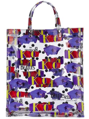 The Beatles X Comme Des Garçons Printed Tote Bag - Neutrals