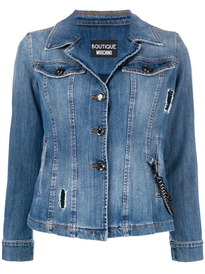 Boutique Moschino Denim Jacket - Blue