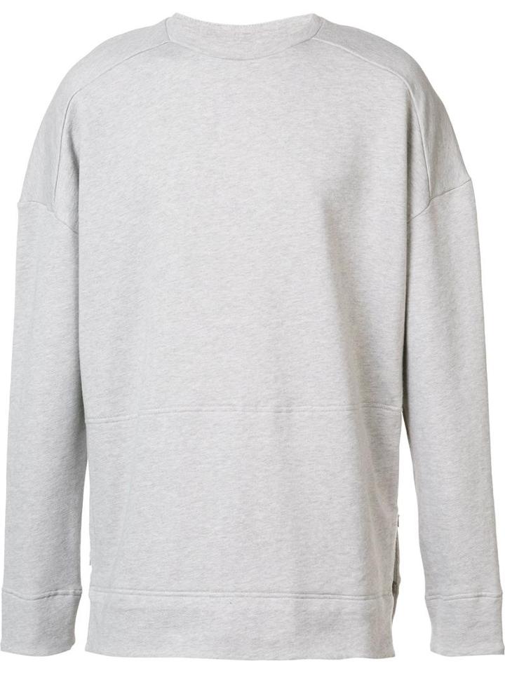 Zanerobe Project A X Zanerobe 'c3' Sweatshirt, Men's, Size: Small, Grey, Cotton