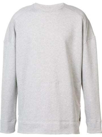 Zanerobe Project A X Zanerobe 'c3' Sweatshirt, Men's, Size: Small, Grey, Cotton