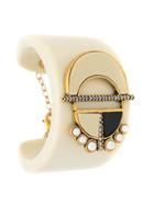 Camila Klein Embellished Cuff - White