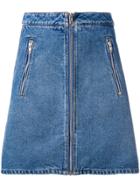 Kenzo Denim Mini Skirt - Blue