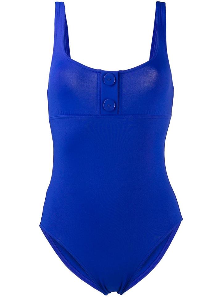 Eres Decorative Buttons One-piece - Blue