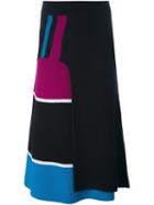 Kenzo 'slit' Knit Skirt