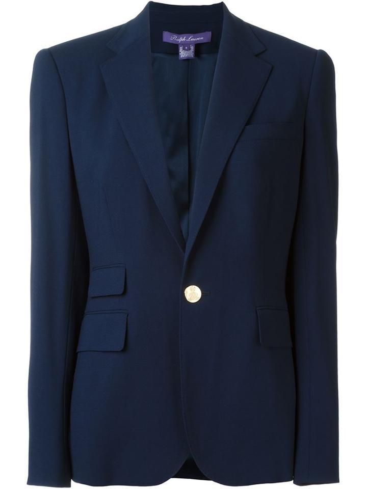 Ralph Lauren One Button Blazer