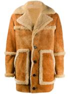 Dsquared2 Shearling Coat - Neutrals