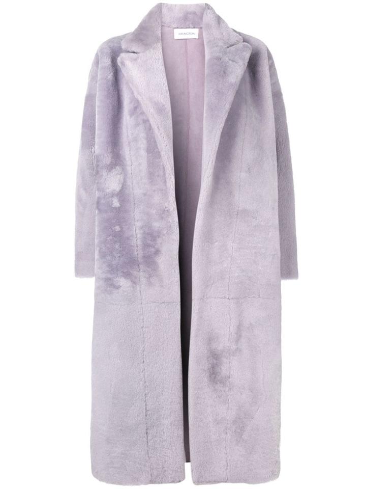16arlington Long Shearling Coat - Pink