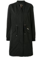 Woolrich Tech Parka Coat - Black