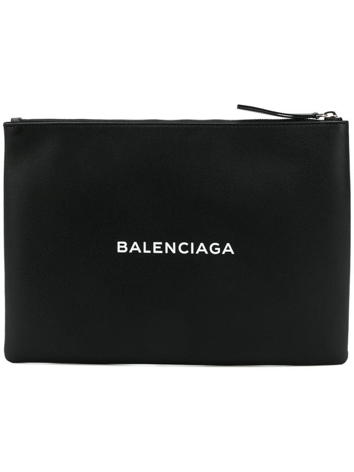 Balenciaga Everyday Logo Clip M - Black