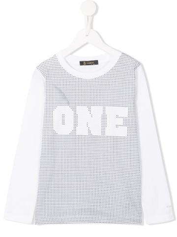 Dondup Kids - One Print T-shirt - Kids - Cotton - 6 Yrs, White