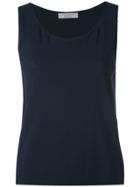 D.exterior Round Neck Tank - Blue