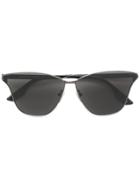 Mcq Alexander Mcqueen Cat Eye Sunglasses - Metallic