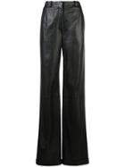 Altuzarra 'franco' Wide-leg Leather Pant - Black