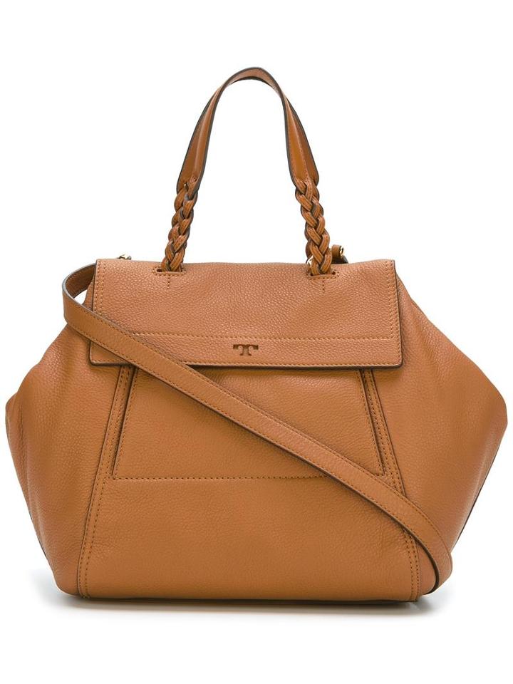 Tory Burch Large Shoulder Bag, Women's, Brown, Leather