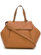 Tory Burch Large Shoulder Bag, Women's, Brown, Leather