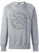 Denham 'skull Cap' Sweatshirt, Men's, Size: Small, Grey, Cotton
