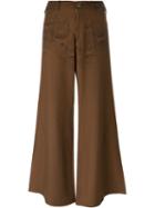 Jean Paul Gaultier Vintage 'jpg By Gaultier' Trousers, Women's, Size: 42, Brown