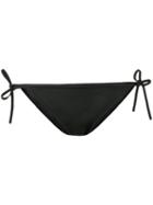 Calvin Klein - Tied Bikini Briefs - Women - Polyamide/polyester/spandex/elastane - M, Black, Polyamide/polyester/spandex/elastane