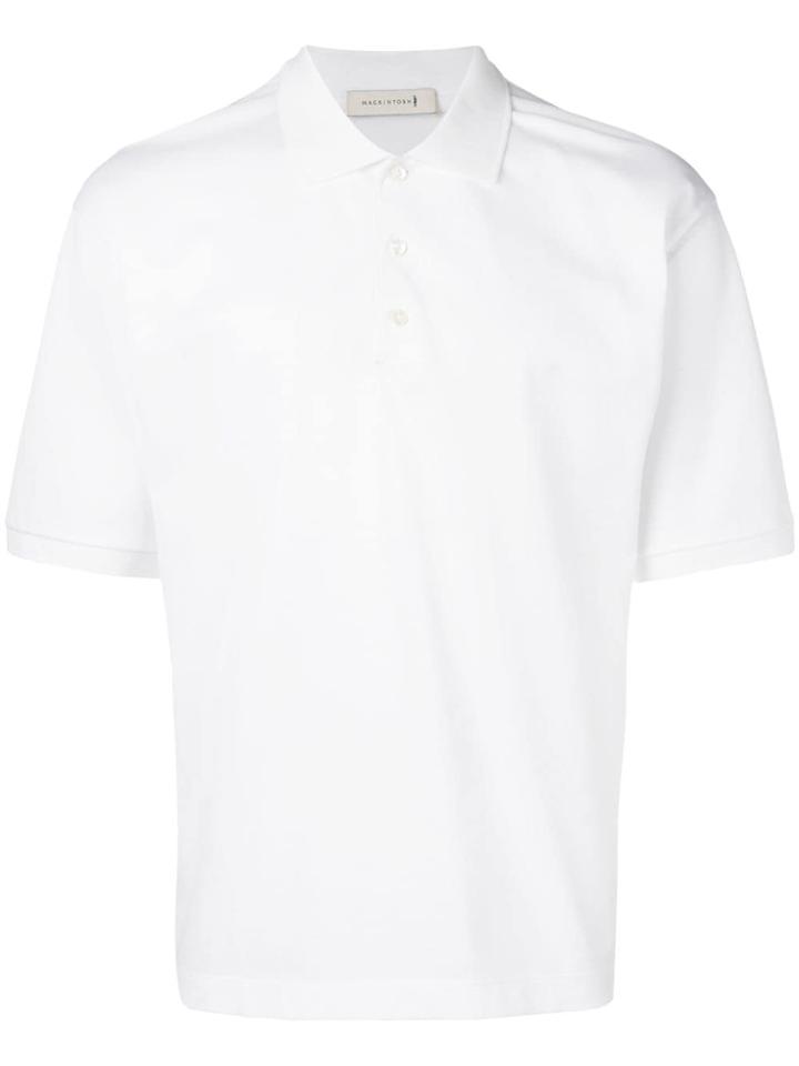 Mackintosh White Cotton Polo Shirt Gcs-027