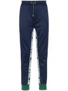 Polo Ralph Lauren Logo-stripe Sweatpants - Blue
