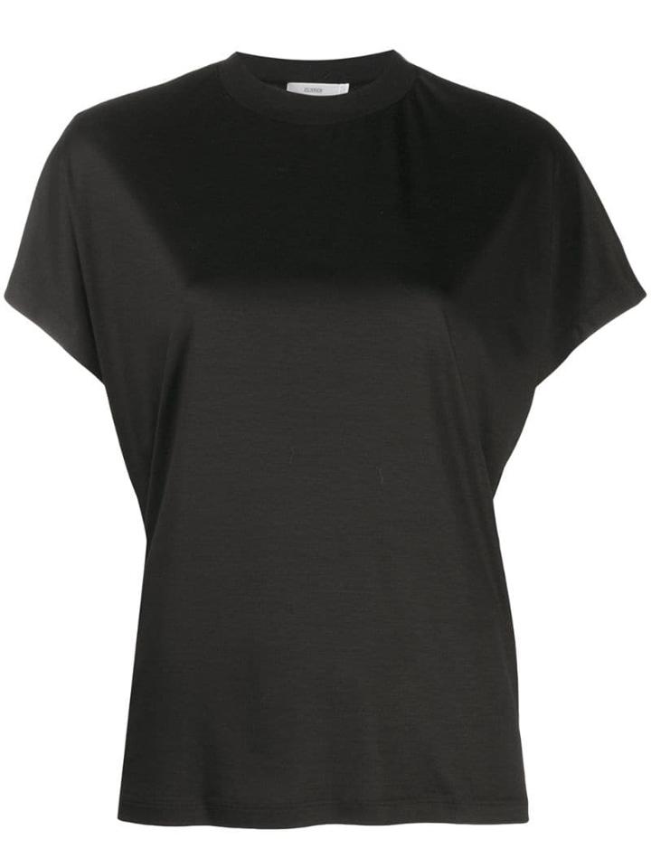 Closed Ribbed Crew Neck T-shirt - Black